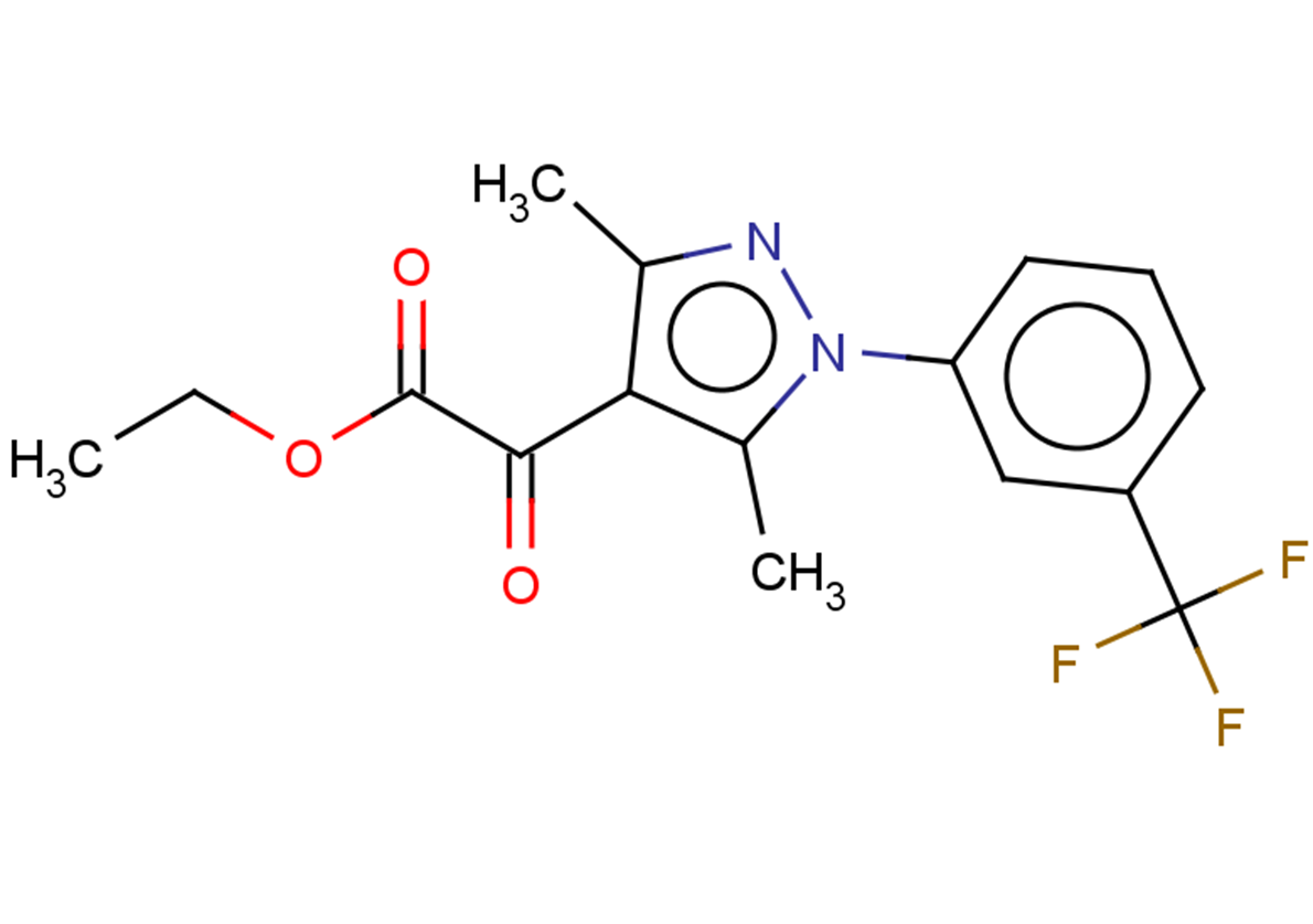 ethyl 2-{3,5-dimethyl-1-[3-(trifluoromethyl)phenyl]-1H-pyrazol-4-yl}-2-oxoacetate