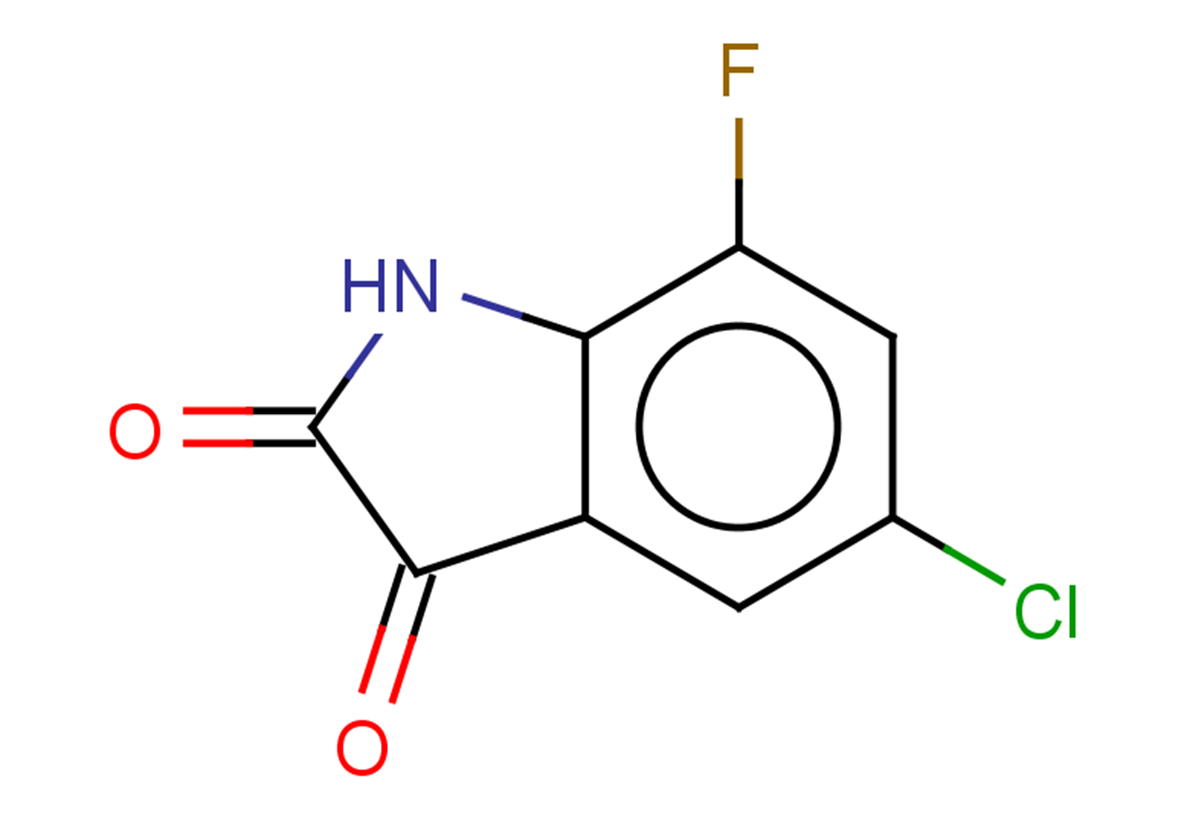 5-chloro-7-fluoro-2,3-dihydro-1H-indole-2,3-dione