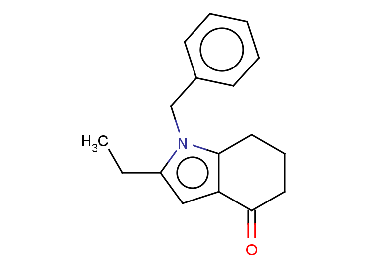 1-benzyl-2-ethyl-4,5,6,7-tetrahydro-1H-indol-4-one