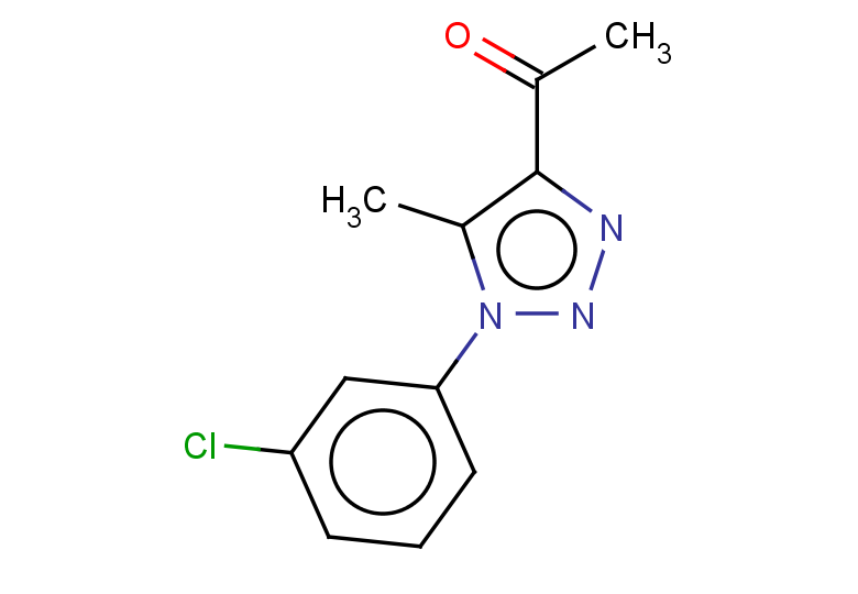 1-[1-(3-chlorophenyl)-5-methyl-1H-1,2,3-triazol-4-yl]ethan-1-one