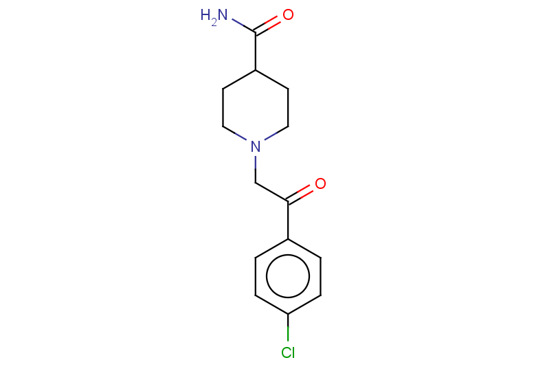 1-[2-(4-chlorophenyl)-2-oxoethyl]piperidine-4-carboxamide