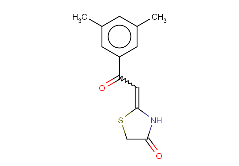 2-[2-(3,5-dimethylphenyl)-2-oxoethylidene]-1,3-thiazolidin-4-one
