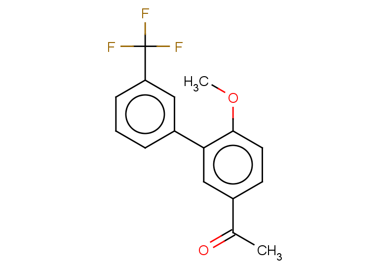 1-{4-methoxy-3-[3-(trifluoromethyl)phenyl]phenyl}ethan-1-one