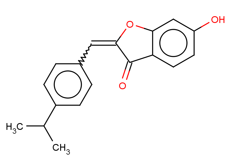 6-hydroxy-2-{[4-(propan-2-yl)phenyl]methylidene}-2,3-dihydro-1-benzofuran-3-one