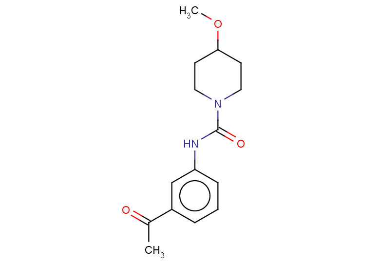 N-(3-acetylphenyl)-4-methoxypiperidine-1-carboxamide