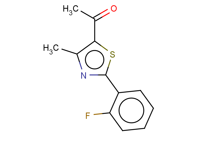 1-[2-(2-fluorophenyl)-4-methyl-1,3-thiazol-5-yl]ethan-1-one
