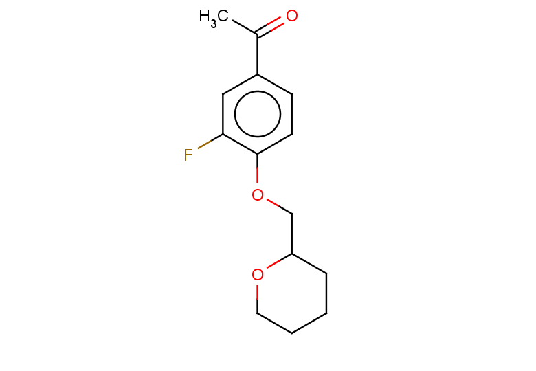 1-[3-fluoro-4-(oxan-2-ylmethoxy)phenyl]ethan-1-one