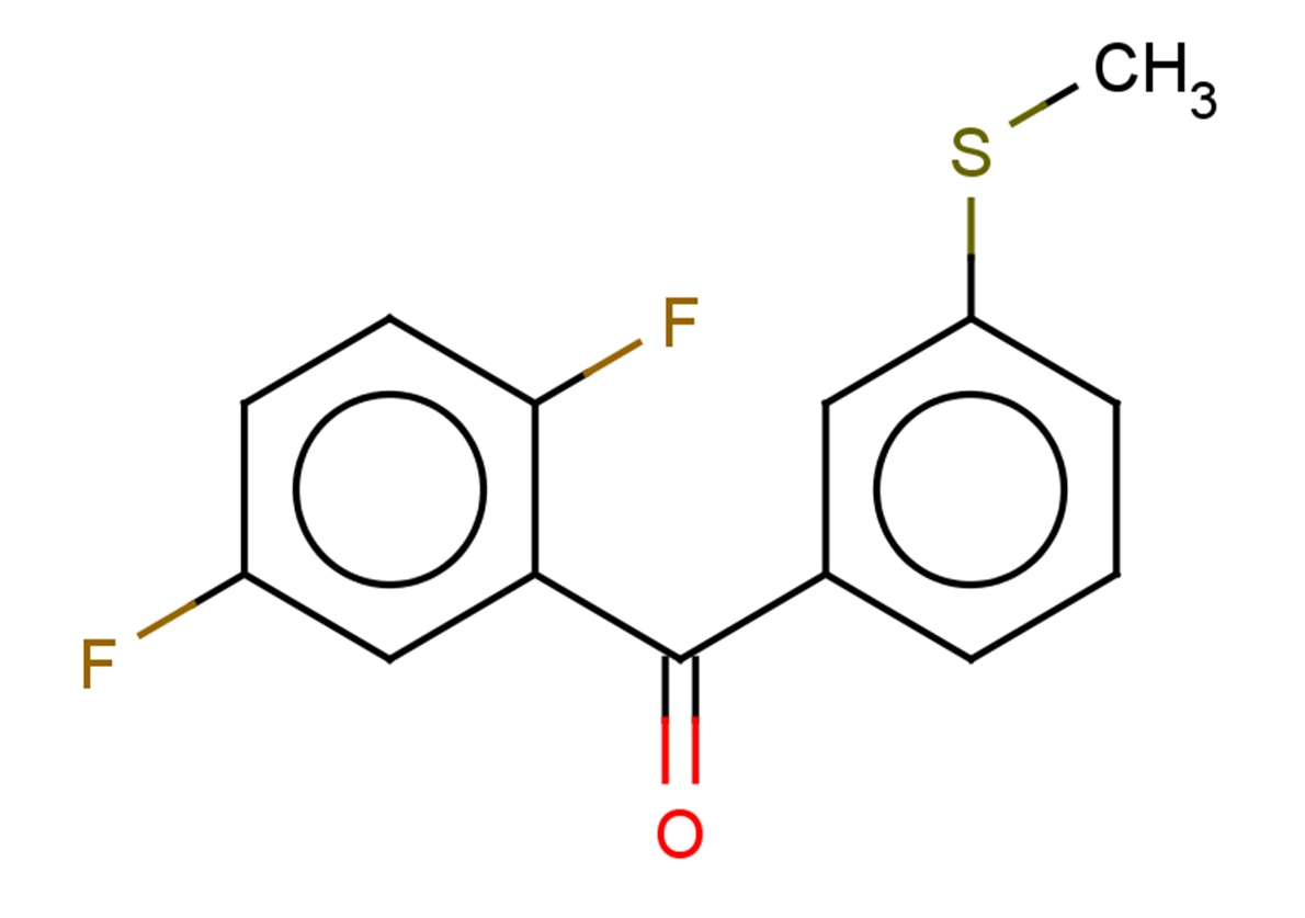 (2,5-difluorophenyl)[3-(methylsulfanyl)phenyl]methanone
