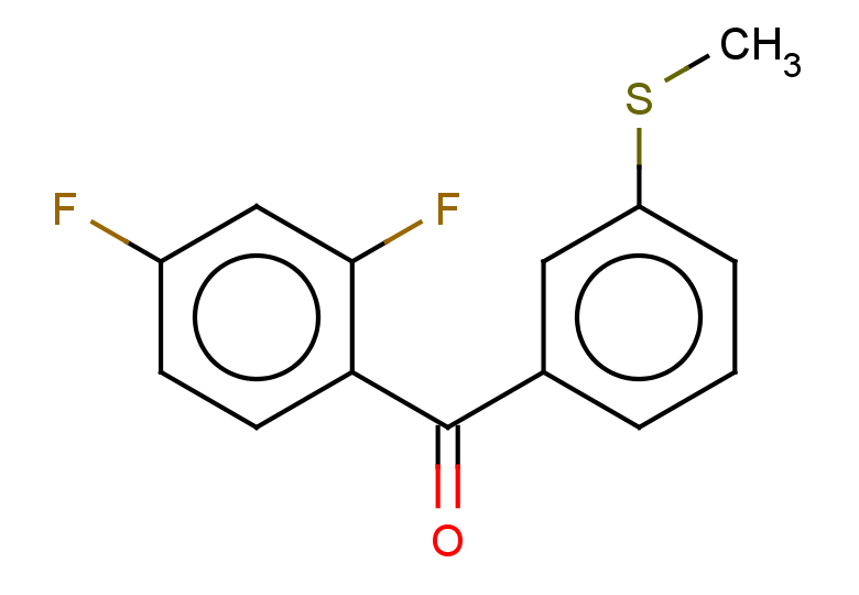 (2,4-difluorophenyl)[3-(methylsulfanyl)phenyl]methanone