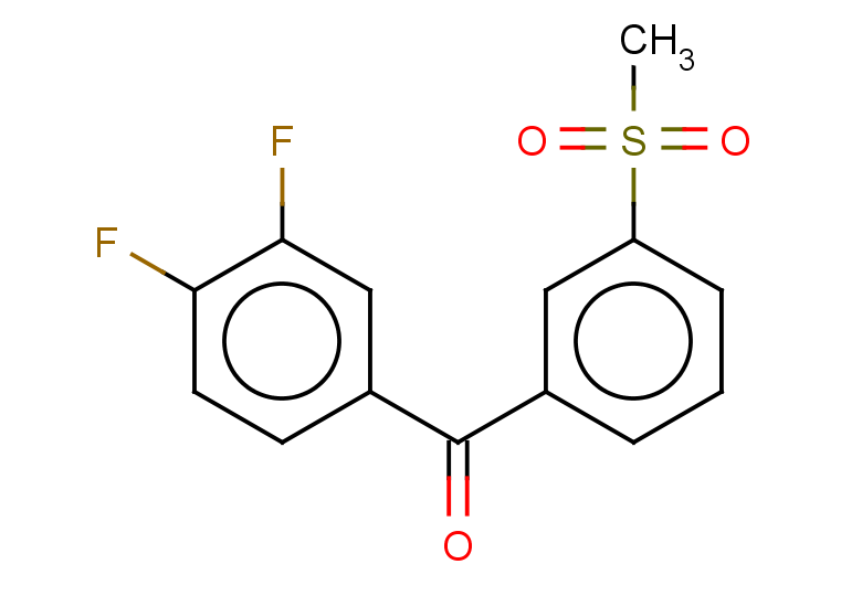 (3,4-difluorophenyl)(3-methanesulfonylphenyl)methanone