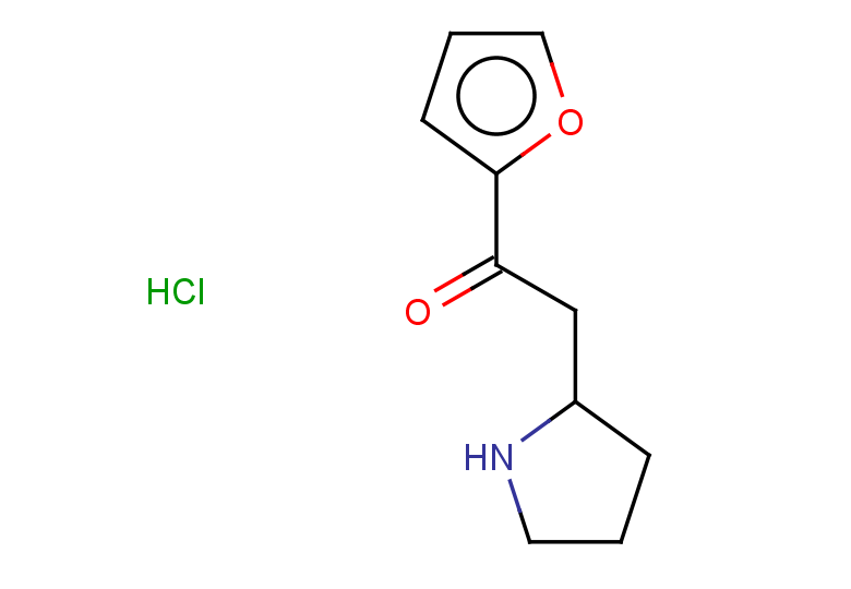 1-(furan-2-yl)-2-(pyrrolidin-2-yl)ethan-1-one hydrochloride