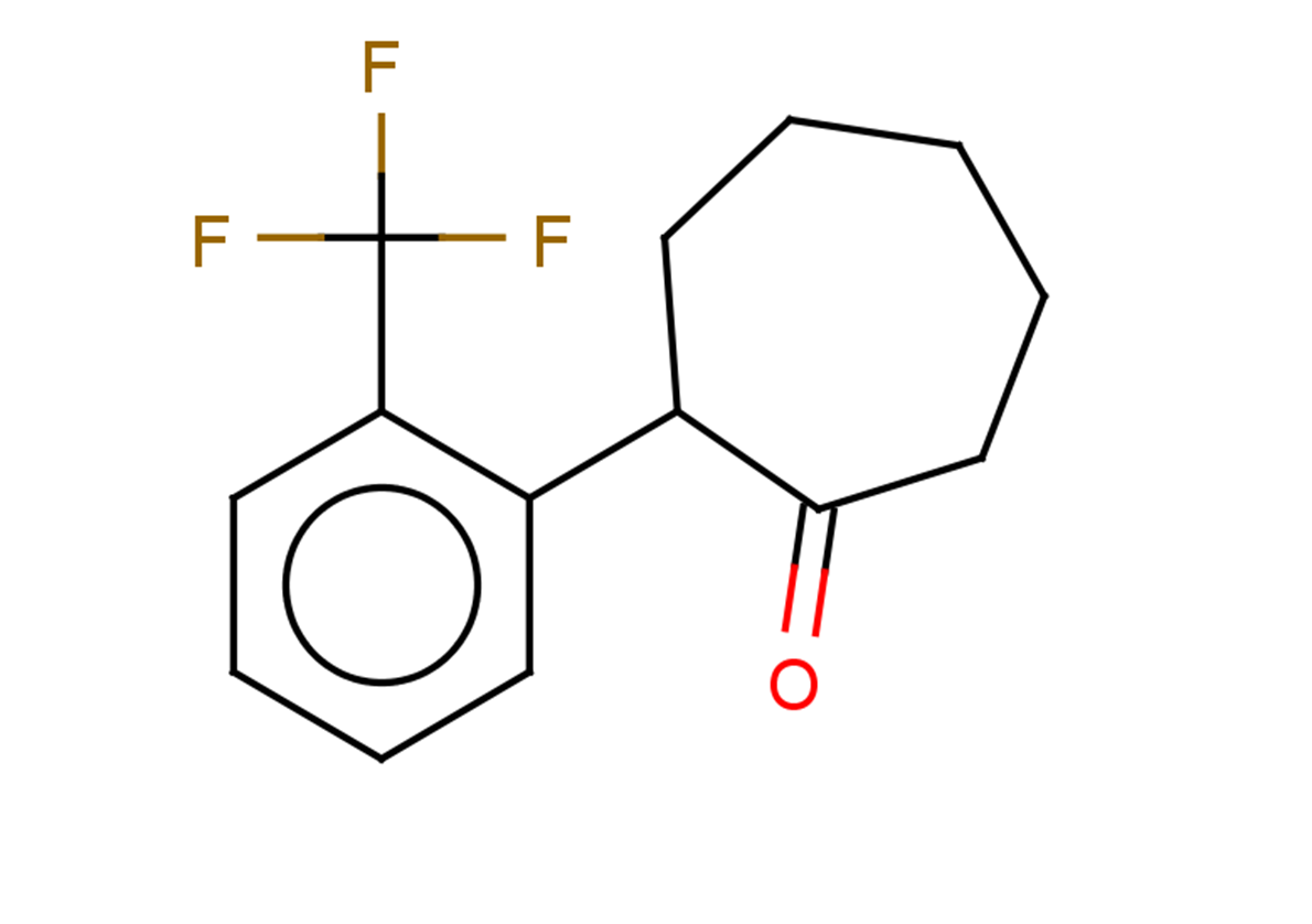 2-[2-(trifluoromethyl)phenyl]cycloheptan-1-one