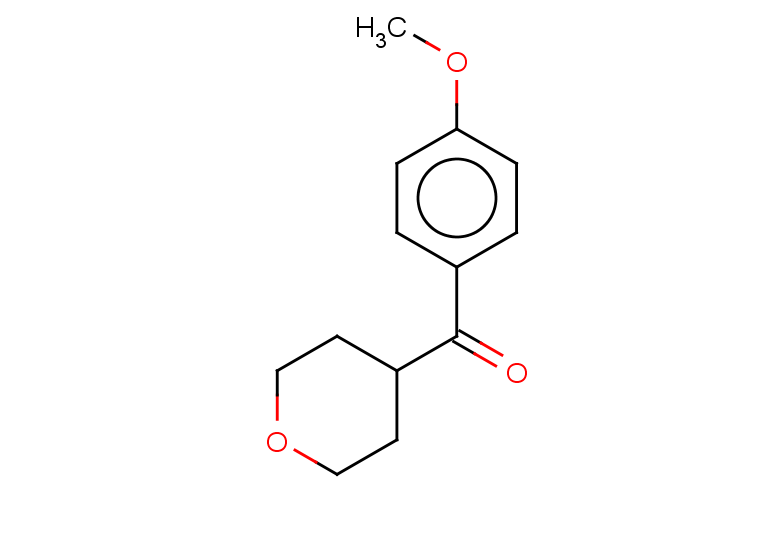 4-(4-methoxybenzoyl)oxane