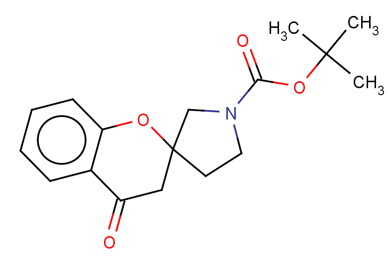 tert-butyl 4-oxo-3,4-dihydrospiro[1-benzopyran-2,3'-pyrrolidine]-1'-carboxylate