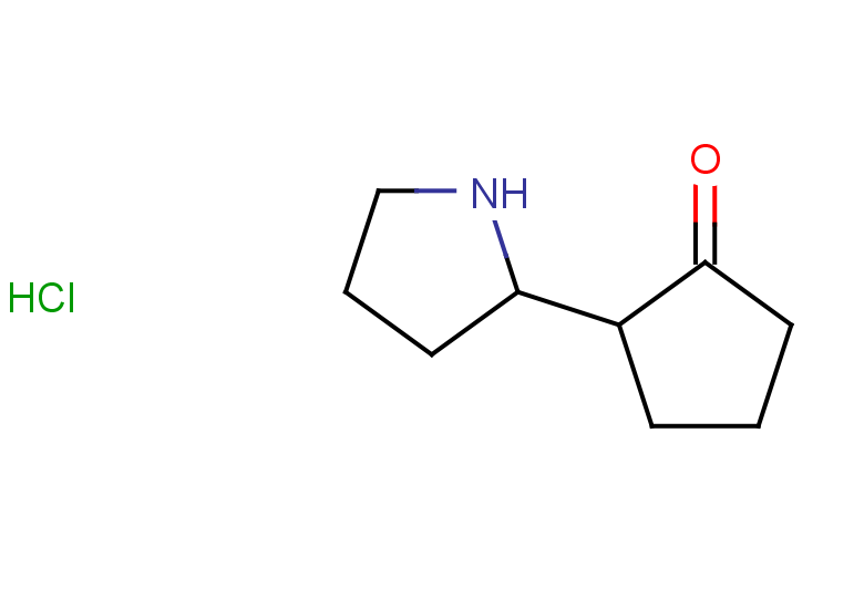 2-(pyrrolidin-2-yl)cyclopentan-1-one hydrochloride