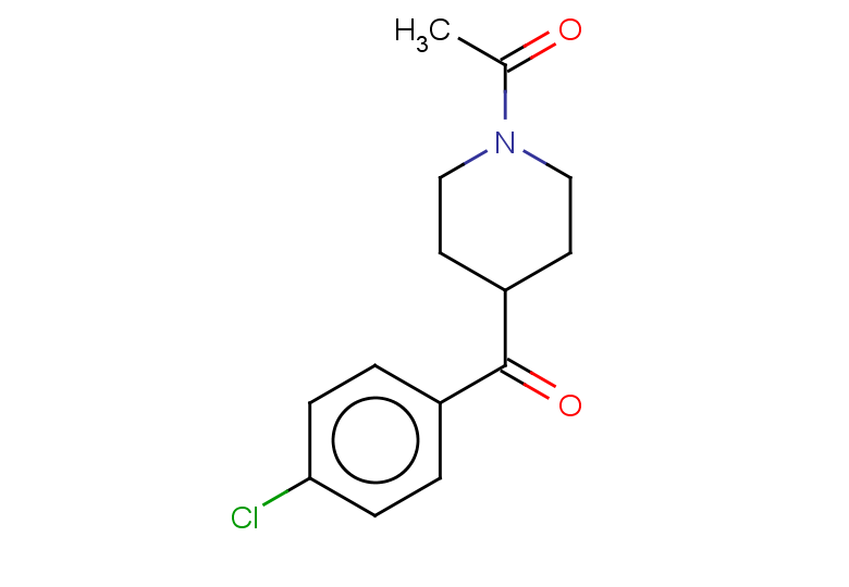 1-[4-(4-chlorobenzoyl)piperidin-1-yl]ethan-1-one