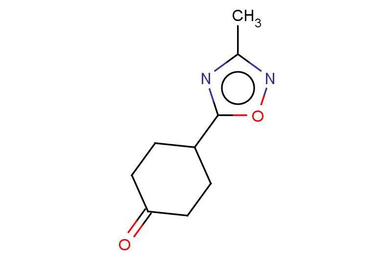 4-(3-methyl-1,2,4-oxadiazol-5-yl)cyclohexan-1-one