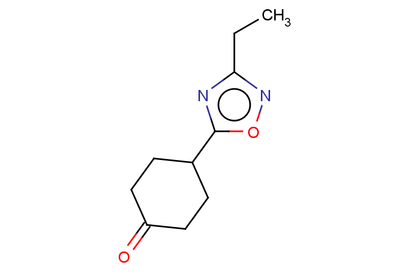 4-(3-ethyl-1,2,4-oxadiazol-5-yl)cyclohexan-1-one