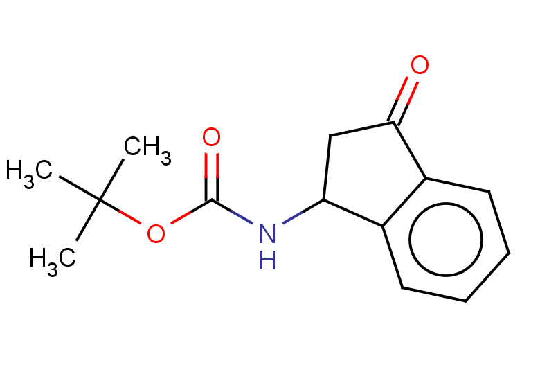 tert-butyl N-(3-oxo-2,3-dihydro-1H-inden-1-yl)carbamate