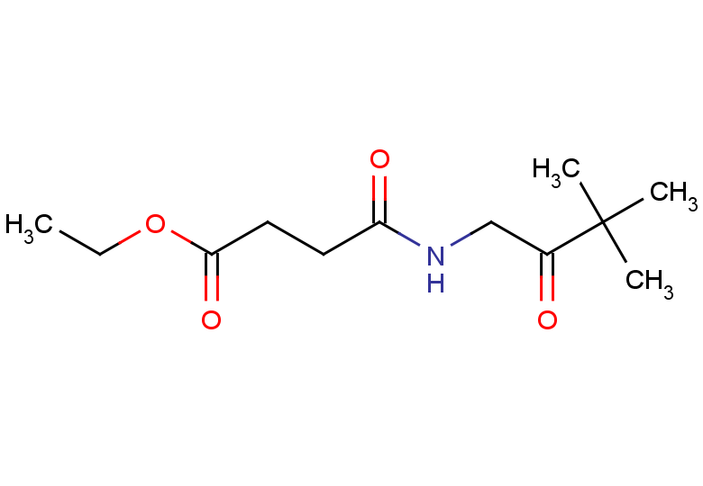 ethyl 3-[(3,3-dimethyl-2-oxobutyl)carbamoyl]propanoate