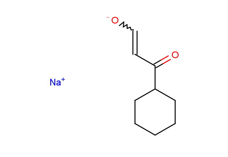 sodium 3-cyclohexyl-3-oxoprop-1-en-1-olate