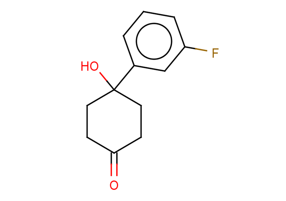 4-(3-fluorophenyl)-4-hydroxycyclohexan-1-one