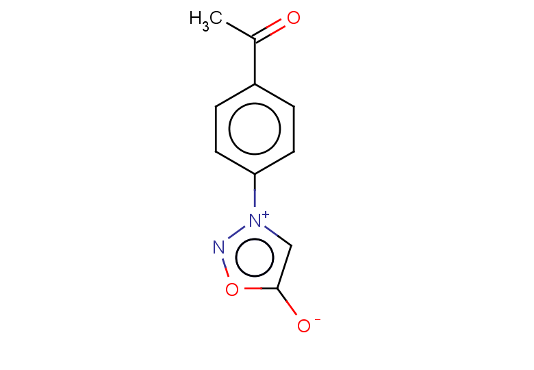 3-(4-acetylphenyl)-1,2,3lambda5-oxadiazol-3-ylium-5-olate