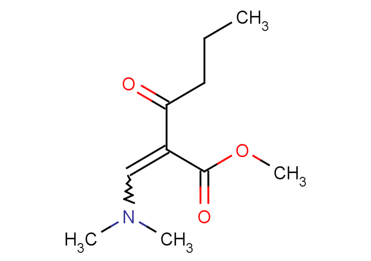 methyl 2-[(dimethylamino)methylidene]-3-oxohexanoate