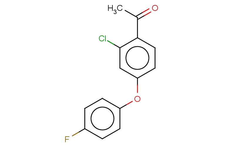 1-[2-chloro-4-(4-fluorophenoxy)phenyl]ethan-1-one