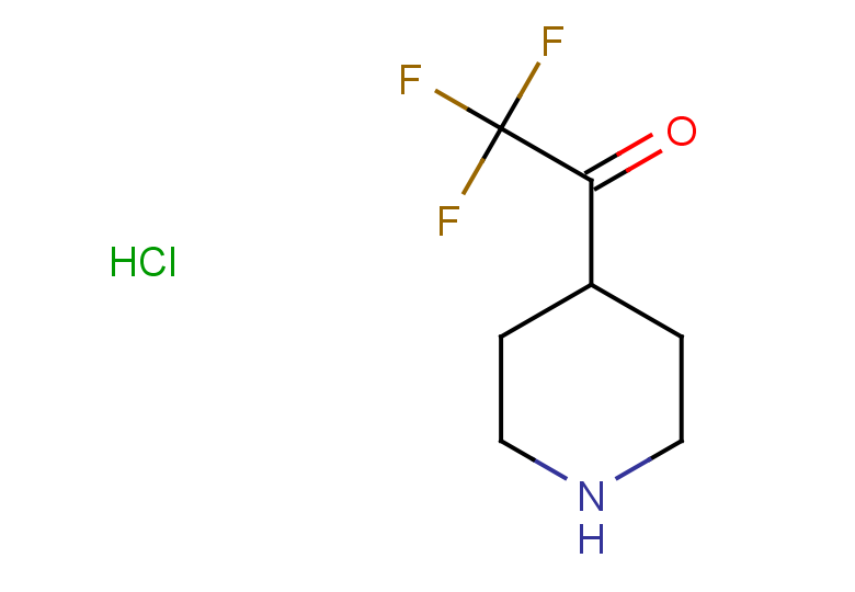 2,2,2-trifluoro-1-(piperidin-4-yl)ethan-1-one hydrochloride