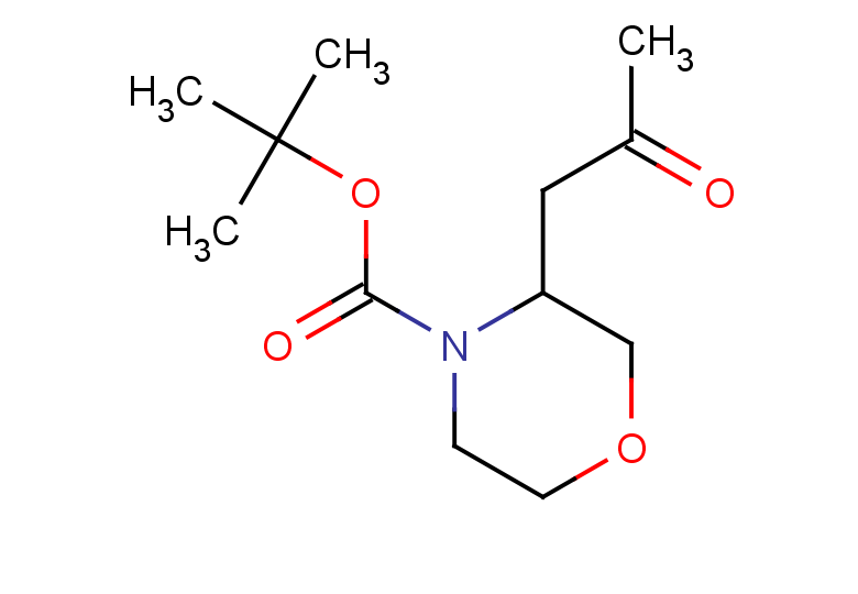 tert-butyl 3-(2-oxopropyl)morpholine-4-carboxylate