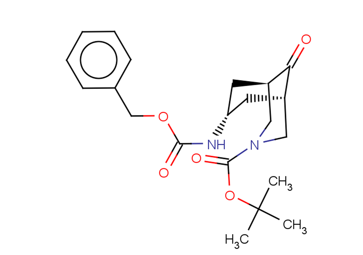 tert-butyl rac-(1R,5S,7s)-7-{[(benzyloxy)carbonyl]amino}-9-oxo-3-azabicyclo[3.3.1]nonane-3-carboxylate