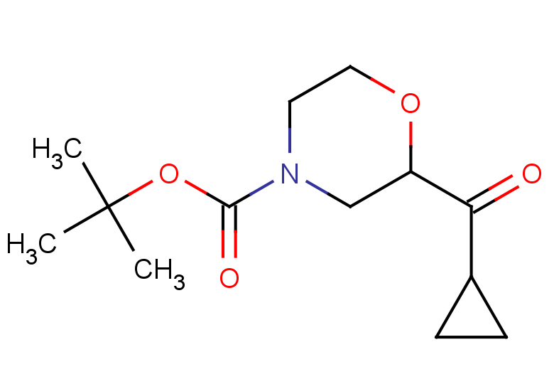 tert-butyl 2-cyclopropanecarbonylmorpholine-4-carboxylate