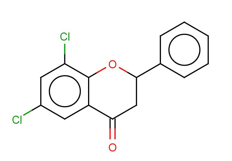 6,8-dichloro-2-phenyl-3,4-dihydro-2H-1-benzopyran-4-one