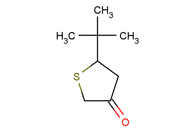 5-tert-butylthiolan-3-one