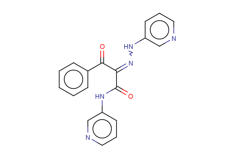 3-oxo-3-phenyl-N-(pyridin-3-yl)-2-[2-(pyridin-3-yl)hydrazin-1-ylidene]propanamide