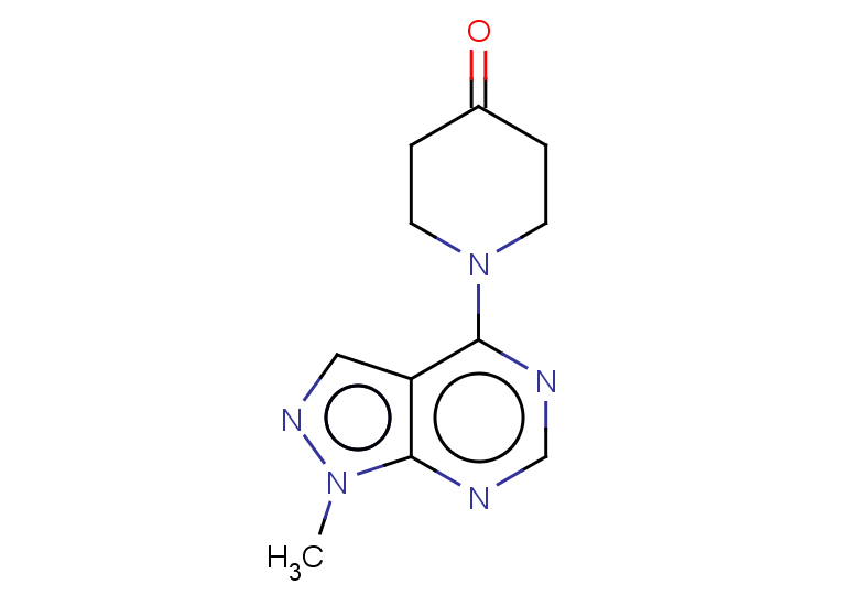 1-{1-methyl-1H-pyrazolo[3,4-d]pyrimidin-4-yl}piperidin-4-one