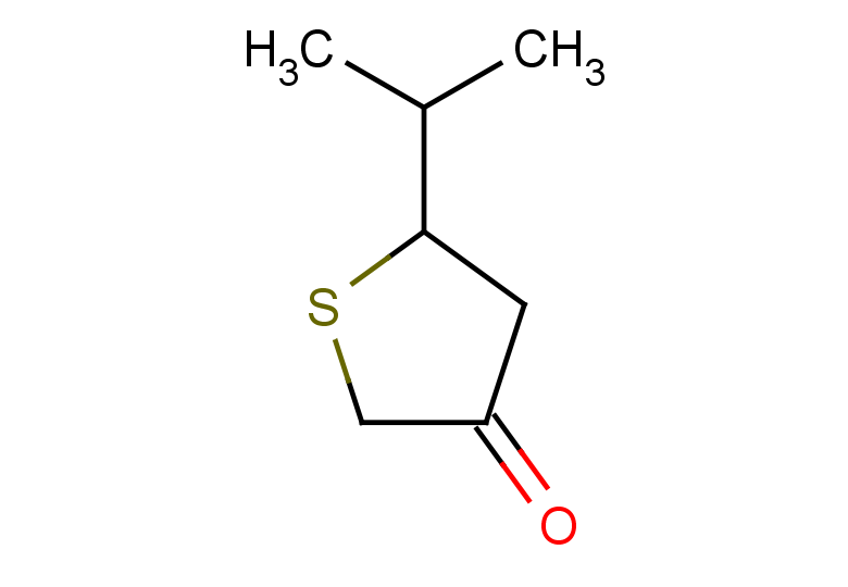 5-(propan-2-yl)thiolan-3-one