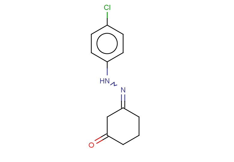 3-[2-(4-chlorophenyl)hydrazin-1-ylidene]cyclohexan-1-one