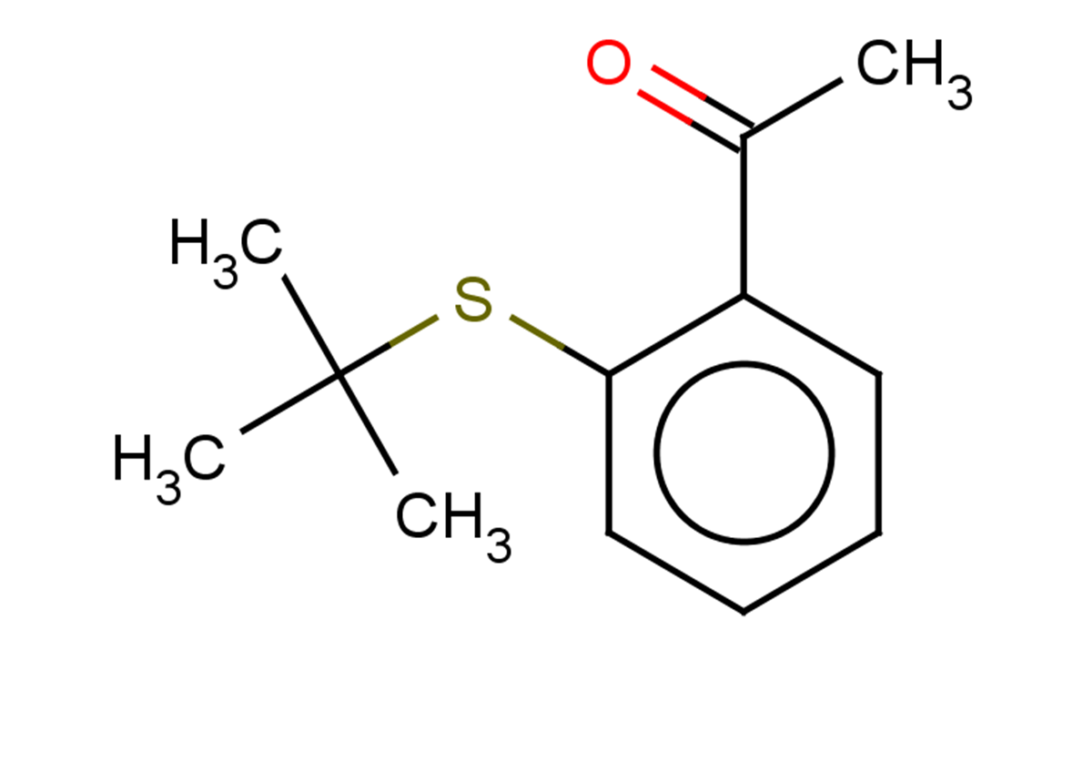 1-[2-(tert-butylsulfanyl)phenyl]ethan-1-one