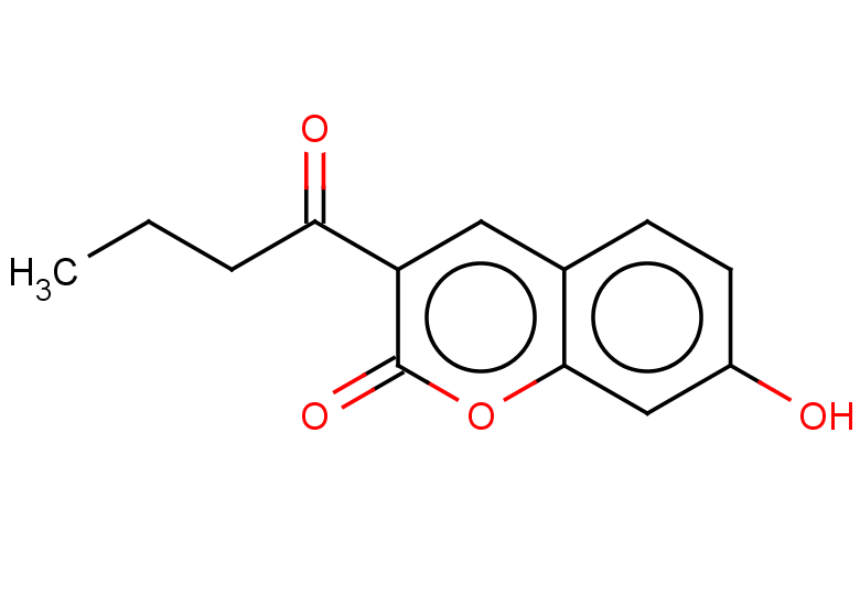 3-butanoyl-7-hydroxy-2H-chromen-2-one