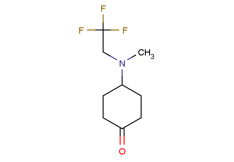 4-[methyl(2,2,2-trifluoroethyl)amino]cyclohexan-1-one