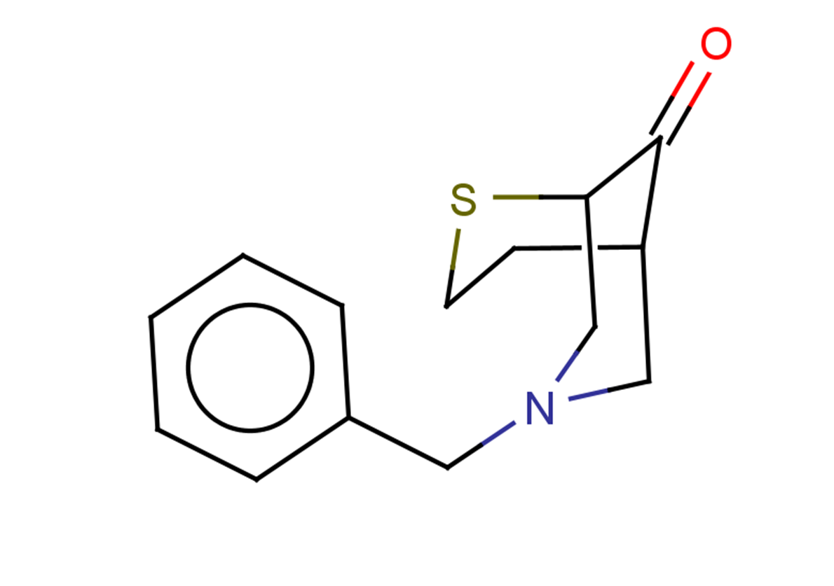 7-benzyl-2-thia-7-azabicyclo[3.3.1]nonan-9-one