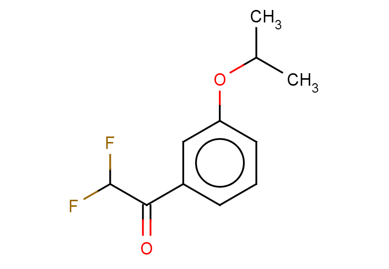 2,2-difluoro-1-[3-(propan-2-yloxy)phenyl]ethan-1-one