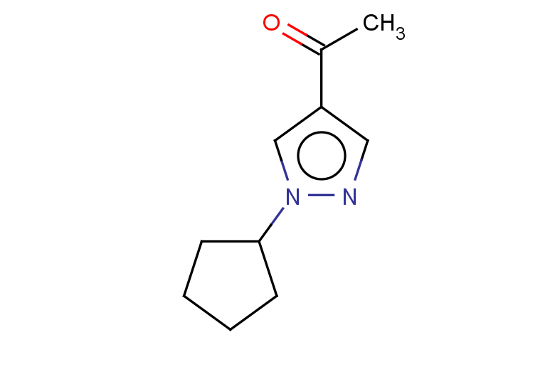 1-(1-cyclopentyl-1H-pyrazol-4-yl)ethan-1-one