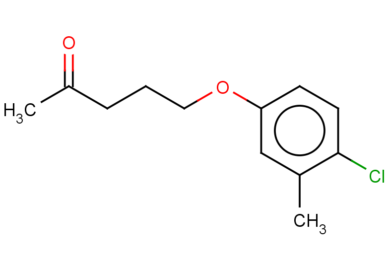5-(4-chloro-3-methylphenoxy)pentan-2-one