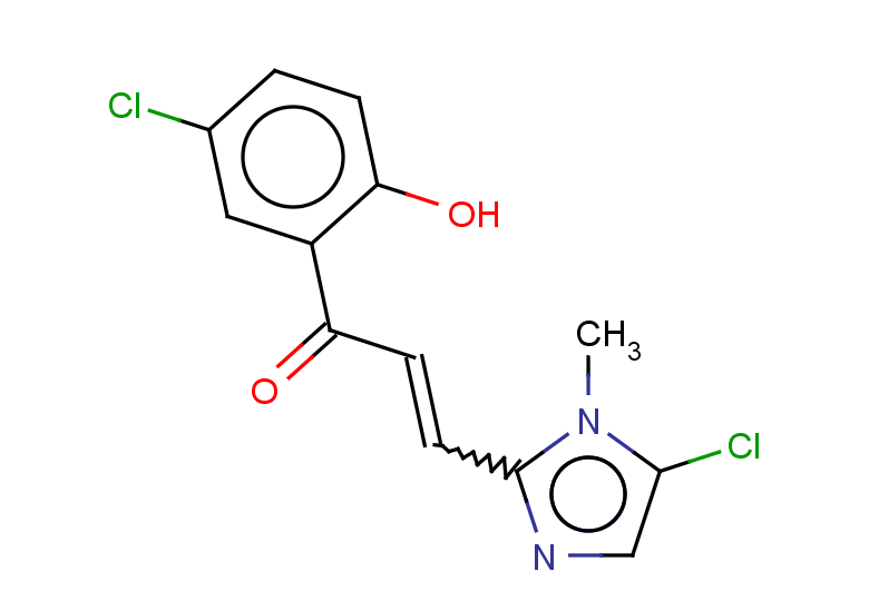 3-(5-chloro-1-methyl-1H-imidazol-2-yl)-1-(5-chloro-2-hydroxyphenyl)prop-2-en-1-one