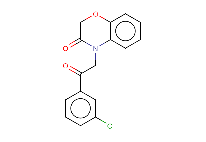 4-[2-(3-chlorophenyl)-2-oxoethyl]-3,4-dihydro-2H-1,4-benzoxazin-3-one