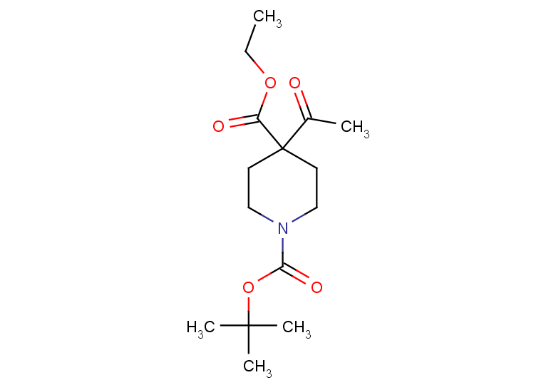 1-tert-butyl 4-ethyl 4-acetylpiperidine-1,4-dicarboxylate