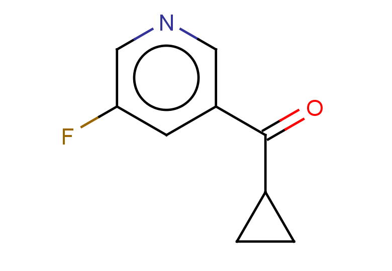 3-cyclopropanecarbonyl-5-fluoropyridine